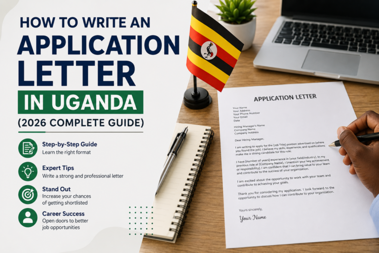 How to Write an Application Letter in Uganda (2026 Complete Guide)