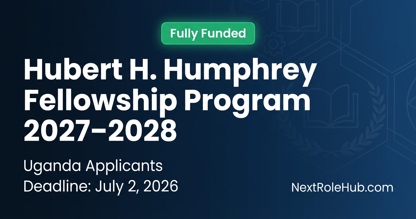 Hubert H. Humphrey Fellowship Program 2027-2028